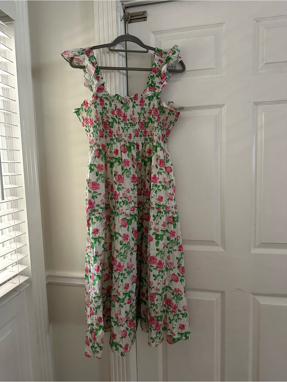 The hill house pink and green floral dress XL